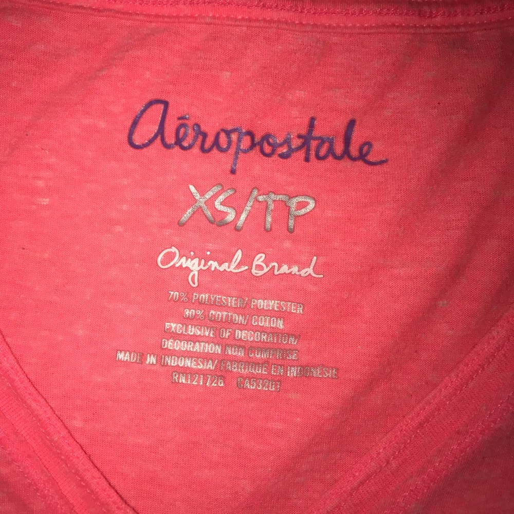 Hot pink Aeropostale t shirt gently used